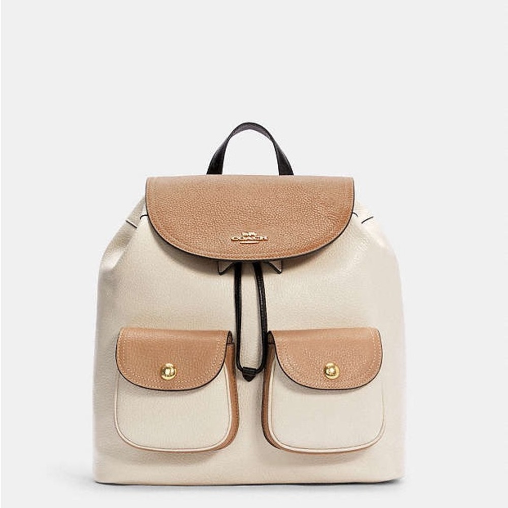 Coach Pennie Backpack In Colorblock